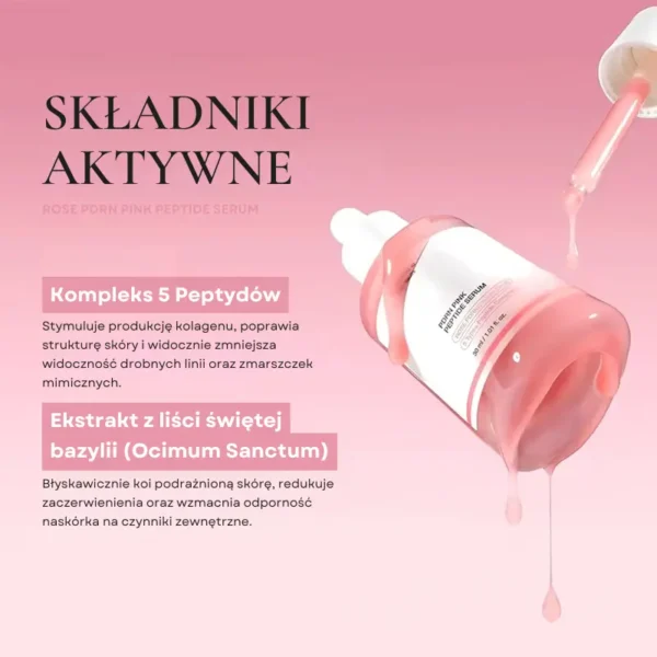 Składniki aktywne serum peptydowe